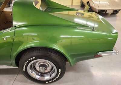 1973 Elkhart Green Corvette Stingray For Sale