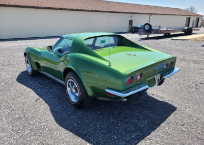 1973 Elkhart Green Corvette Stingray For Sale