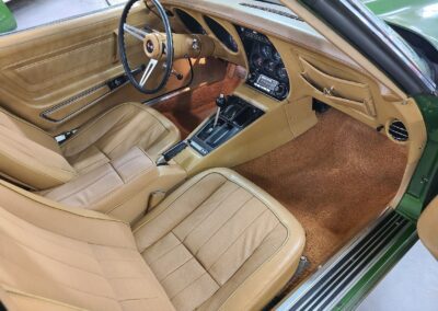 1973 Elkhart Green Corvette Stingray For Sale