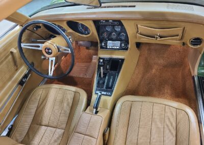 1973 Elkhart Green Corvette Stingray For Sale