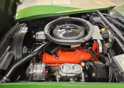 1973 Elkhart Green Corvette Stingray For Sale