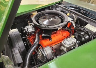 1973 Elkhart Green Corvette Stingray For Sale