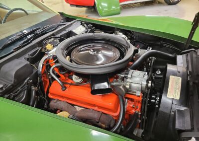 1973 Elkhart Green Corvette Stingray For Sale