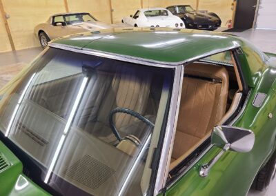 1973 Elkhart Green Corvette Stingray For Sale