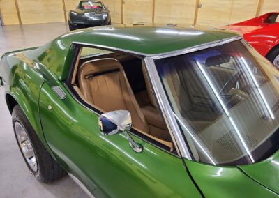 1973 Elkhart Green Corvette Stingray For Sale