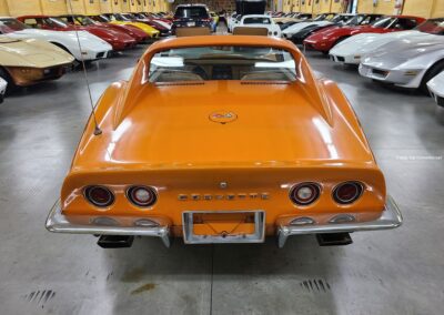 1973 Orange Corvette Medium Saddle 4spd For Sale
