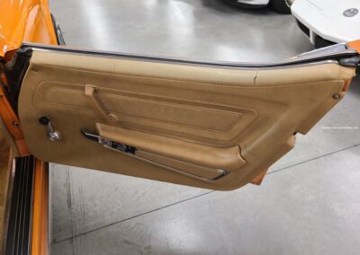 1973 Orange Corvette Medium Saddle 4spd For Sale