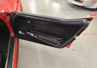 1973 Red Corvette 454 Big Block Black Interior For Sale
