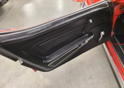 1973 Red Corvette 454 Big Block Black Interior For Sale