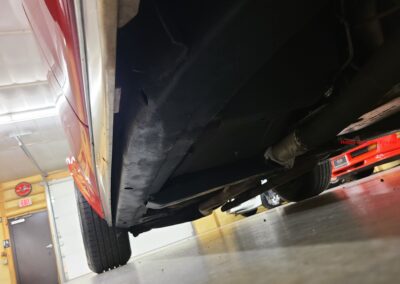 1973 Red Corvette 454 Big Block Black Interior For Sale