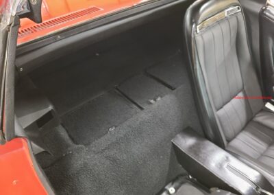1973 Red Corvette 454 Big Block Black Interior For Sale