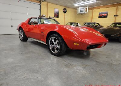1973 Red Corvette Stingray For Sale 4spd