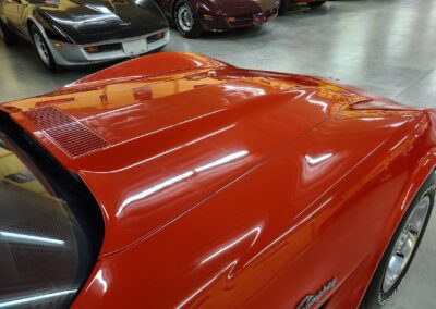 1973 Mille Miglia Red Corvette T Top Stingray For Sale