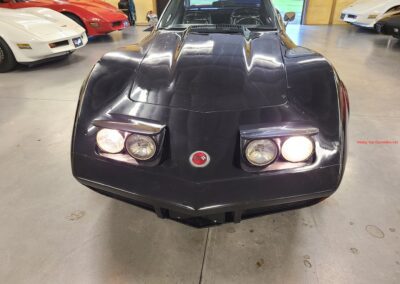 1974 Black Black Corvette Stingray 4spd Hot Rod For Sale