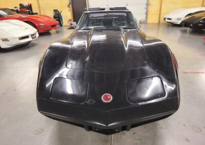 1974 Black Black Corvette Stingray 4spd Hot Rod For Sale