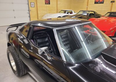 1974 Black Black Corvette Stingray 4spd Hot Rod For Sale