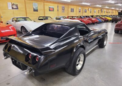 1974 Black Black Corvette Stingray 4spd Hot Rod For Sale