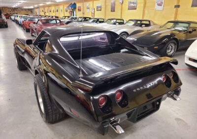 1974 Black Black Corvette Stingray 4spd Hot Rod For Sale