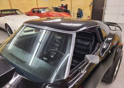 1974 Black Black Corvette Stingray 4spd Hot Rod For Sale