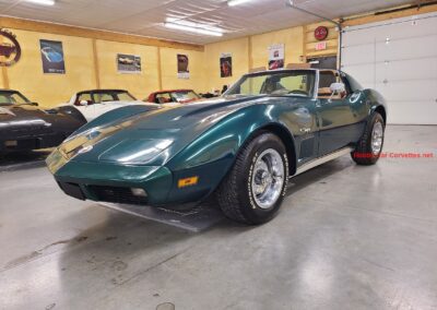 1974 Green Corvette 4spd For Sale