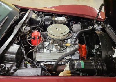1974 Dark Red Corvette For Sale
