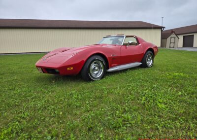 1974 Red Corvette 454 Stingray 4spd