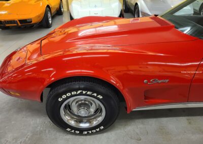 1974 Real Red Corvette Stingray ZZ Crate Engine Hot Rod