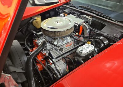 1974 Real Red Corvette Stingray ZZ Crate Engine Hot Rod