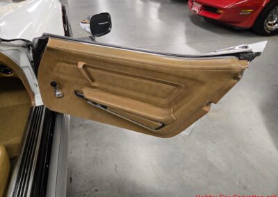 1974 White Corvette Stingray T Top 4spd Saddle Int