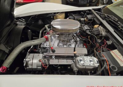 1974 White Corvette Stingray T Top 4spd Saddle Int