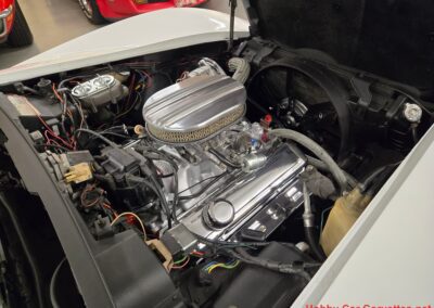 1974 White Corvette Stingray T Top 4spd Saddle Int