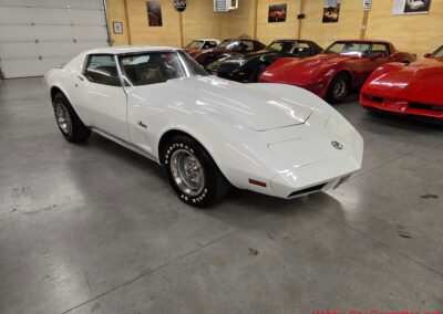 1974 White C3 Corvette For Sale