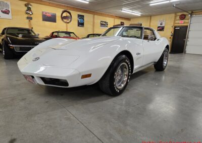 1974 White C3 Corvette For Sale