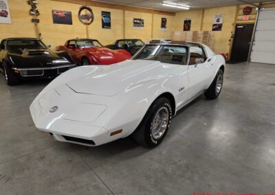 1974 White C3 Corvette For Sale