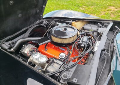1975 Black Corvette Stingray 4spd For Sale