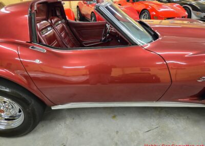 1975 Dark Red Corvette Stingray For Sale
