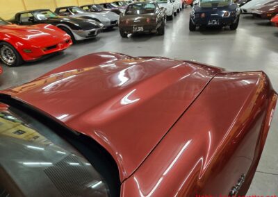 1975 Dark Red Corvette Stingray For Sale