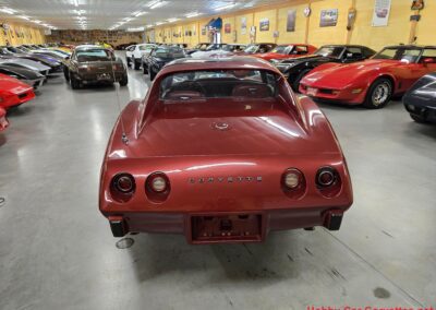 1975 Dark Red Corvette Stingray For Sale