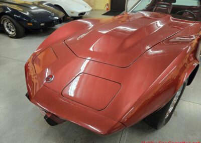 1975 Dark Red Corvette Stingray For Sale