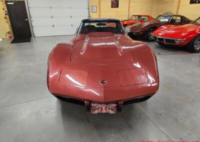 1975 Dark Red Corvette Stingray For Sale
