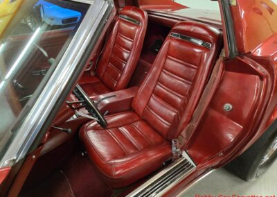 1975 Dark Red Corvette Stingray For Sale