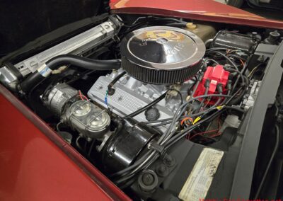 1975 Dark Red Corvette Stingray For Sale