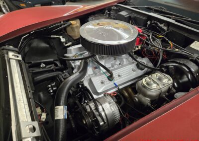 1975 Dark Red Corvette Stingray For Sale
