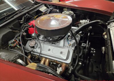 1975 Dark Red Corvette Stingray For Sale