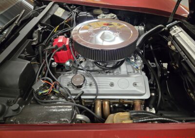 1975 Dark Red Corvette Stingray For Sale