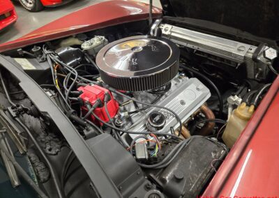 1975 Dark Red Corvette Stingray For Sale