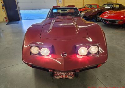 1975 Dark Red Corvette Stingray For Sale