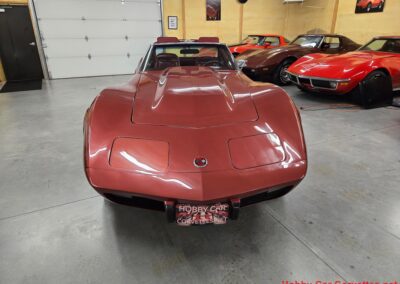 1975 Dark Red Corvette Stingray For Sale