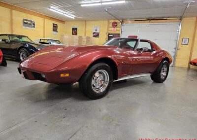 1975 Dark Red Corvette Stingray For Sale