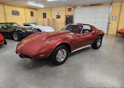 1975 Dark Red Corvette Stingray For Sale